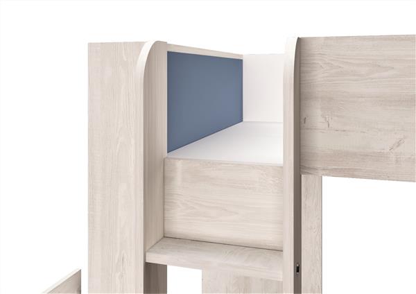 Grote foto maxim multifunctioneel stapelbed 90x190 blauw trasman huis en inrichting bedden