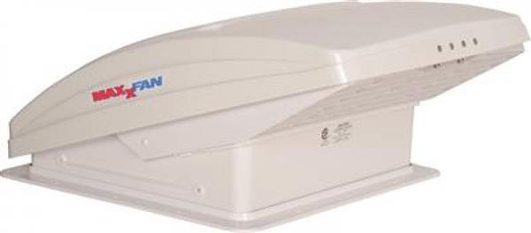 Grote foto maxxfan deluxe white caravans en kamperen caravan accessoires