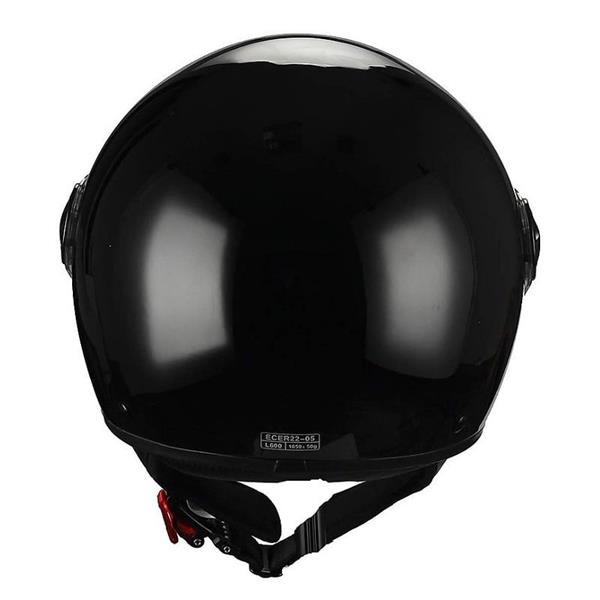 Grote foto bhr 801 vespa helm zwart motoren kleding