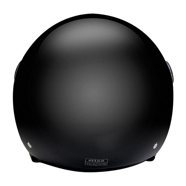 Grote foto bhr 800 easy vespa helm glans zwart motoren kleding