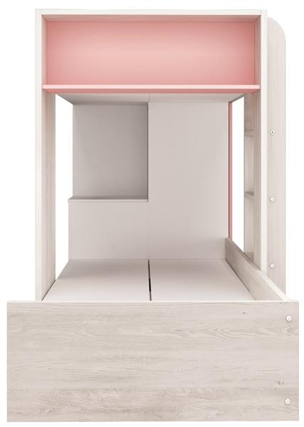 Grote foto maxim multifunctioneel stapelbed 90x190 roze trasman huis en inrichting bedden