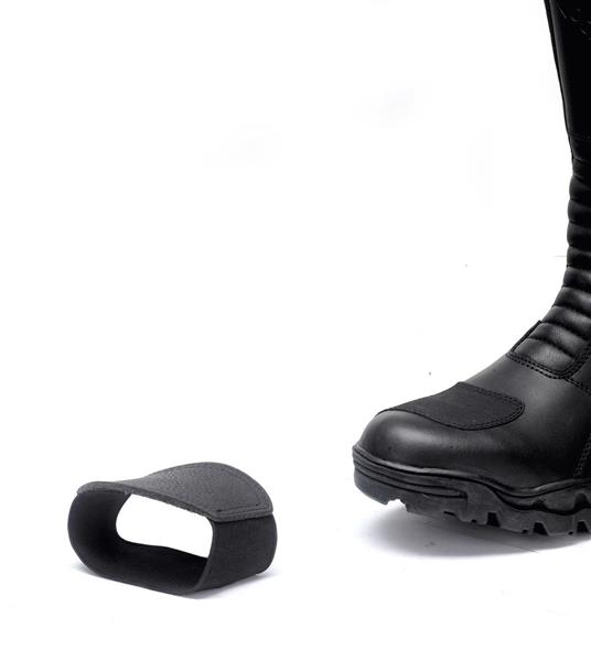 Grote foto redbike schakelprotectie zwart motoren kleding