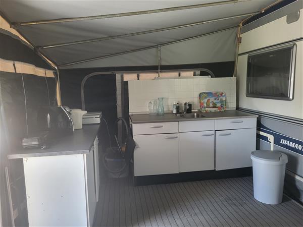 Grote foto fendt caravan met seizoenplaats in zeeland caravans en kamperen caravan