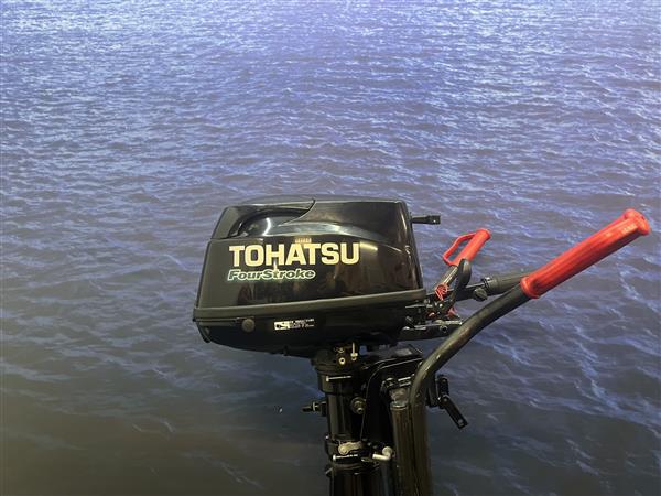 Grote foto tohatsu 6 pk gebruikt kortstaart artnr. 9784 watersport en boten buiten en binnenboordmotoren