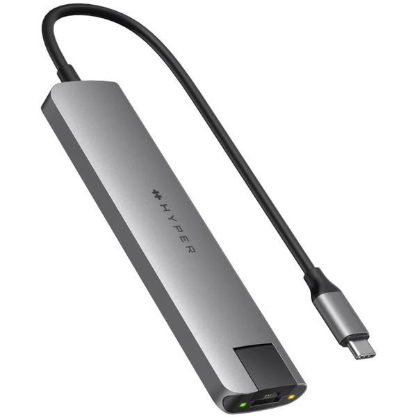 Grote foto hyper hyperdrive slab 7 in 1 usb c hub dockingstation computers en software overige computers en software