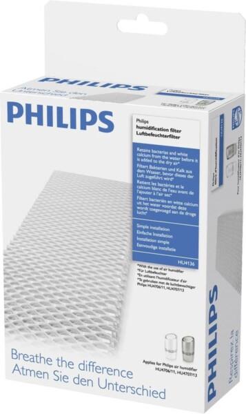 Grote foto philips hu4136 10 bevochtigingsfilter voor luchtbevochtiger verpakking beschadigd witgoed en apparatuur persoonlijke verzorgingsapparatuur