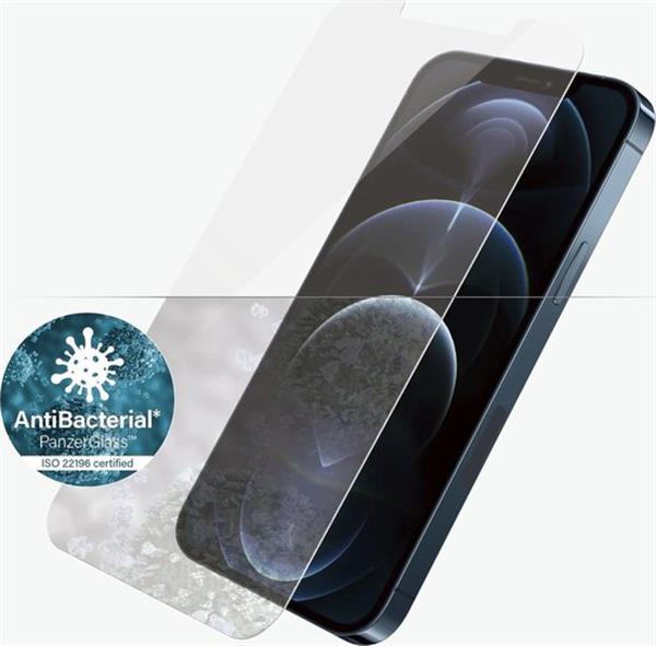 Grote foto panzerglass screenprotector geschikt voor apple iphone 12 pro max glas verpakking open geweest telecommunicatie mobieltjes