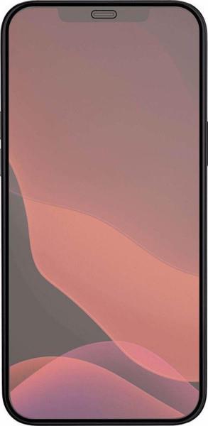 Grote foto azuri tempered glass flatt rinox armor zwart frame iphone 12 iphone 12 pro telecommunicatie mobieltjes