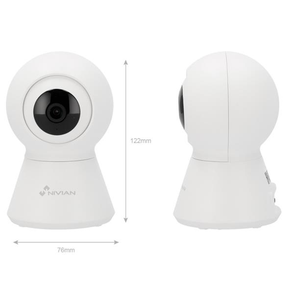 Grote foto nivian 4mp wifi binnencamera smart home smart tracking audio ipc is5 audio tv en foto videobewakingsapparatuur