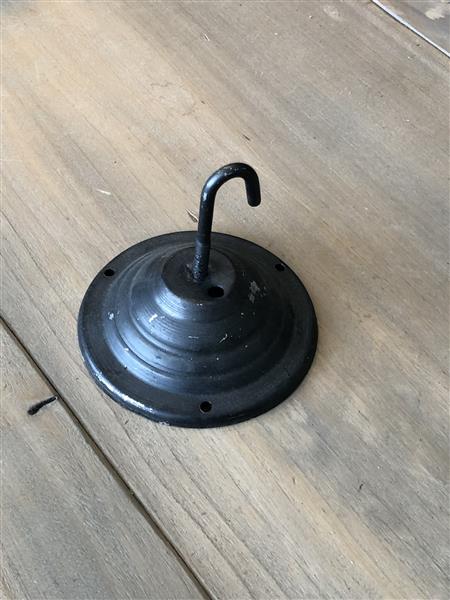 Grote foto hanglamp hangertjes zwart tweede kansje huis en inrichting bankstellen