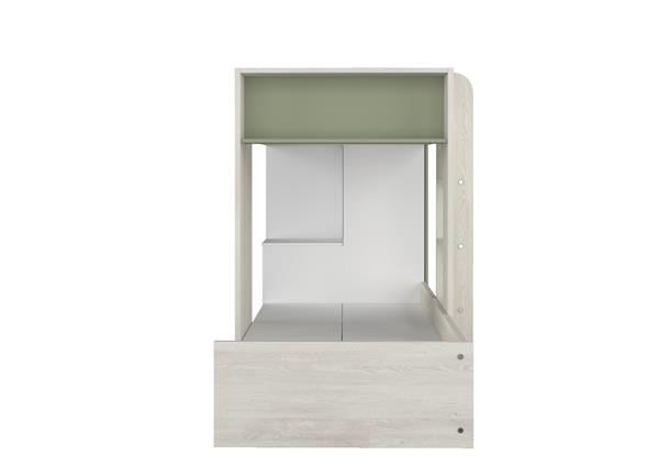 Grote foto maxim multifunctioneel stapelbed 90x190 groen trasman huis en inrichting bedden