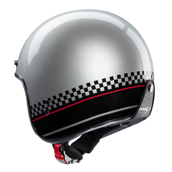 Grote foto redbike rb 806 retro jethelm le mans motoren kleding