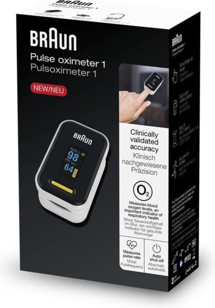 Grote foto braun yk 81ceu pulse oximeter 1 niet compleet lanyard het koortje ontbreekt sport en fitness onderdelen en accessoires