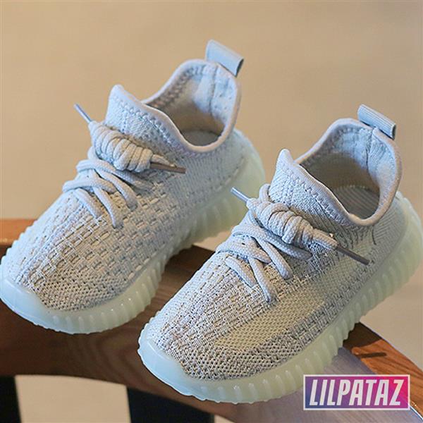 Grote foto ghostz grey maat 21 30 kindersneakers maat 22 kinderen en baby schoenen voor meisjes