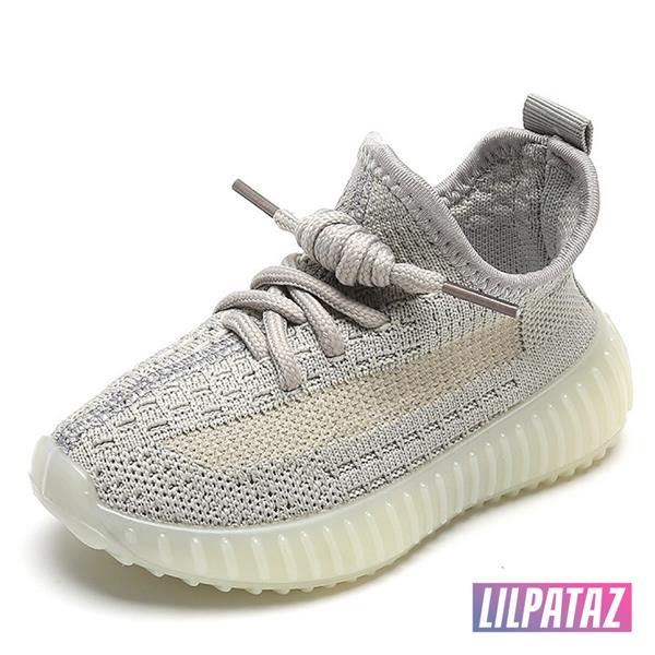 Grote foto ghostz grey maat 21 30 kindersneakers maat 22 kinderen en baby schoenen voor meisjes