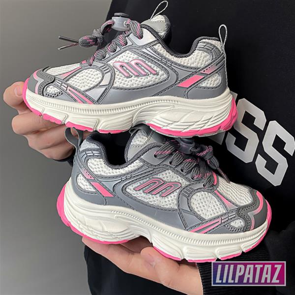 Grote foto pink nightz maat 26 37 kindersneakers maat 26 kinderen en baby schoenen voor meisjes