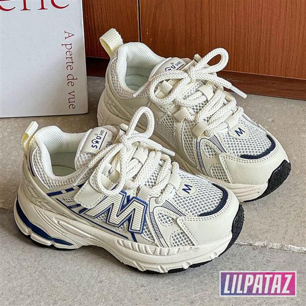 Grote foto moodz white maat 26 37 kindersneakers maat 34 kinderen en baby schoenen voor meisjes