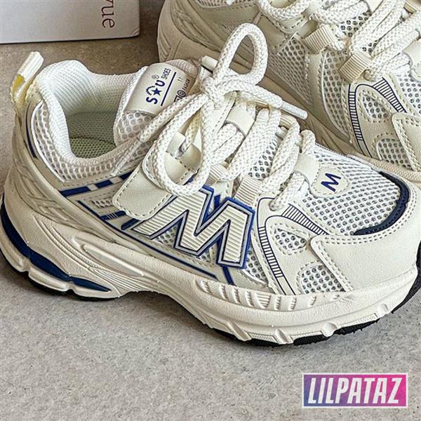 Grote foto moodz white maat 26 37 kindersneakers maat 34 kinderen en baby schoenen voor meisjes