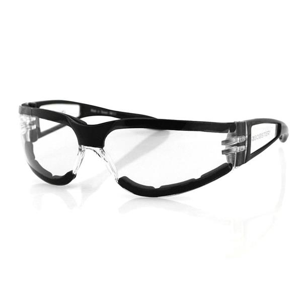 Grote foto bobster shield ii zonnebril helder motoren kleding