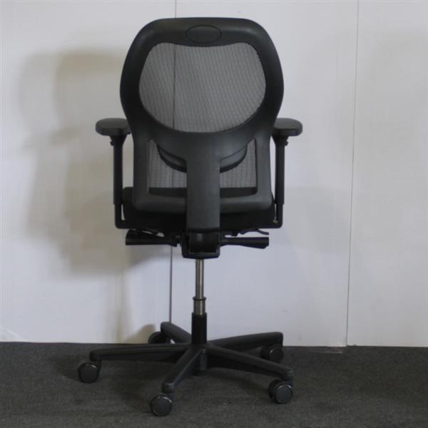 Grote foto 160 bureaustoel zwart zwart netweave huis en inrichting stoelen