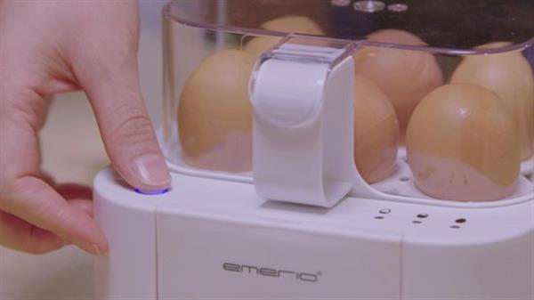 Grote foto emerio eb 115560 smart eierkoker engels talig huis en inrichting keukenbenodigdheden