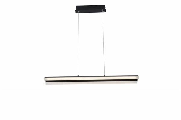 Grote foto dimbare led hanglamp zwart 70 cm incl. afstandsbediening saniled tukor huis en inrichting overige