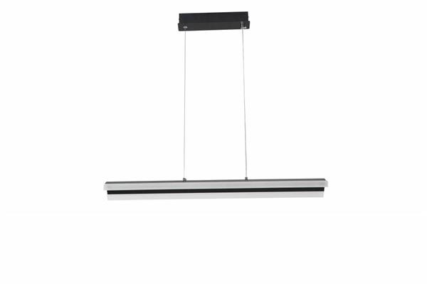 Grote foto dimbare led hanglamp zwart 70 cm incl. afstandsbediening saniled tukor huis en inrichting overige