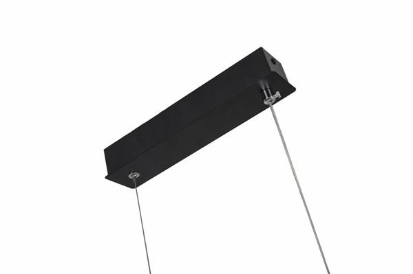 Grote foto dimbare led hanglamp zwart 70 cm incl. afstandsbediening saniled tukor huis en inrichting overige