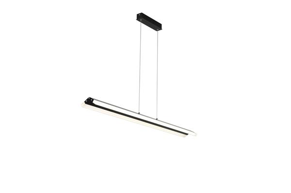 Grote foto dimbare led hanglamp zwart 70 cm incl. afstandsbediening saniled tukor huis en inrichting overige