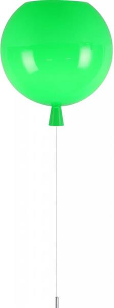 Grote foto plafondlamp ballonlamp groen groot inclusief 4w led lamp funnylights huis en inrichting overige
