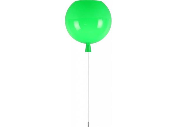 Grote foto plafondlamp ballonlamp groen middelgroot inclusief 4w led lamp funnylights huis en inrichting overige