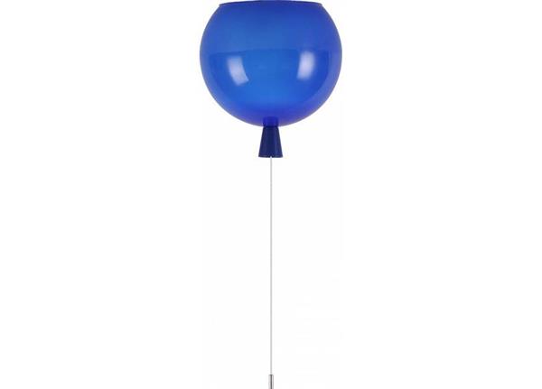 Grote foto plafondlamp ballonlamp blauw klein inclusief 4w led lamp funnylights huis en inrichting overige