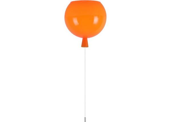 Grote foto plafondlamp ballonlamp oranje klein inclusief 4w led lamp funnylights huis en inrichting overige