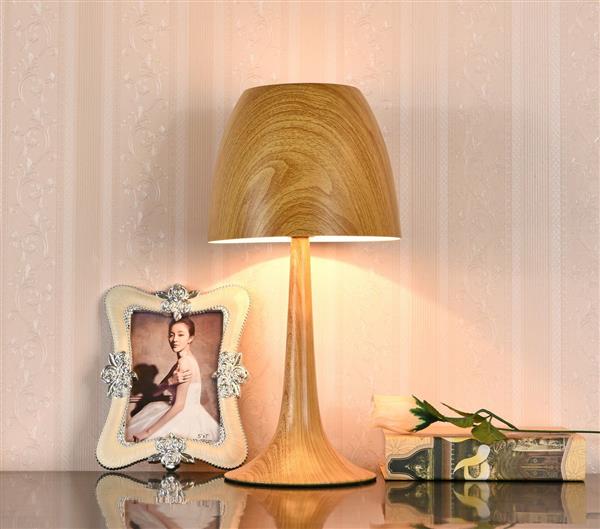 Grote foto tafellamp modern brons 42 cm valott artisokka huis en inrichting overige