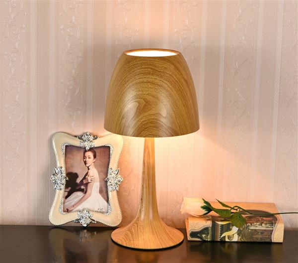 Grote foto tafellamp modern brons 42 cm valott artisokka huis en inrichting overige