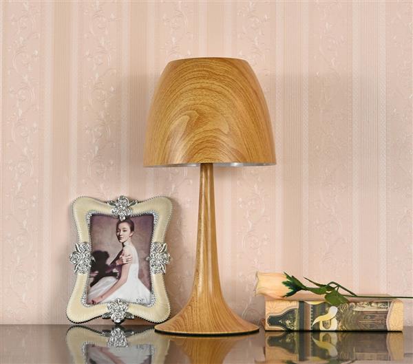 Grote foto tafellamp modern brons 42 cm valott artisokka huis en inrichting overige