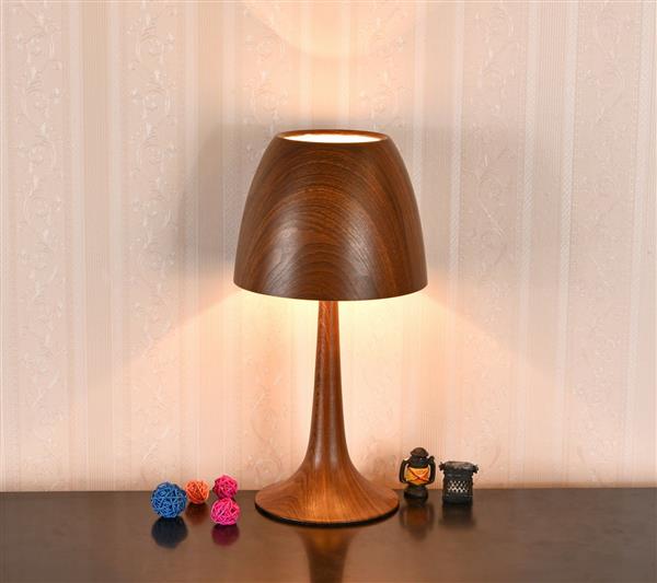 Grote foto tafellamp modern bruin 42 cm valott artisokka huis en inrichting overige