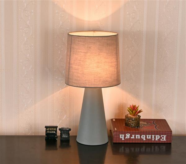 Grote foto tafellamp modern grijs ijzer 41 cm valott juha huis en inrichting overige