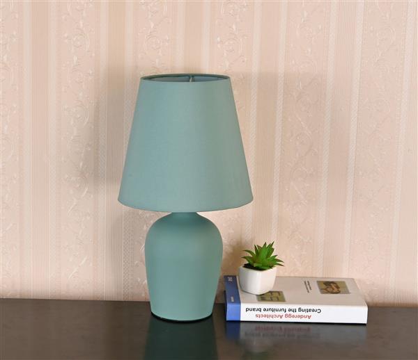 Grote foto tafellamp modern groen ijzer 41 cm valott taneli huis en inrichting overige