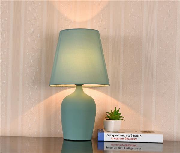 Grote foto tafellamp modern groen ijzer 41 cm valott taneli huis en inrichting overige