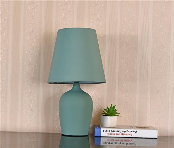 Grote foto tafellamp modern groen ijzer 41 cm valott taneli huis en inrichting overige