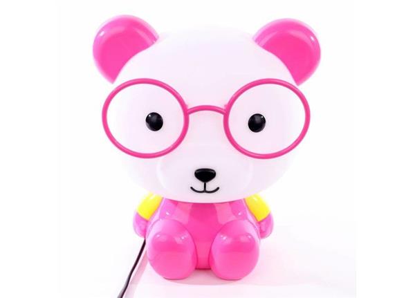 Grote foto tafellamp panda roze funnylights minum huis en inrichting overige