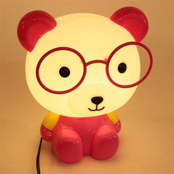 Grote foto tafellamp panda roze funnylights minum huis en inrichting overige