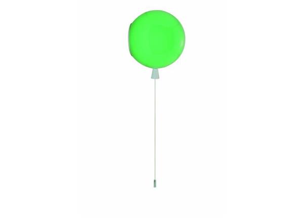 Grote foto plafondlamp ballonlamp groen klein inclusief 4w led lamp funnylights huis en inrichting overige