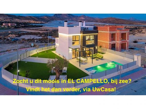 Grote foto uw nieuwe villa in el campello met zeezicht en huizen en kamers bestaand europa