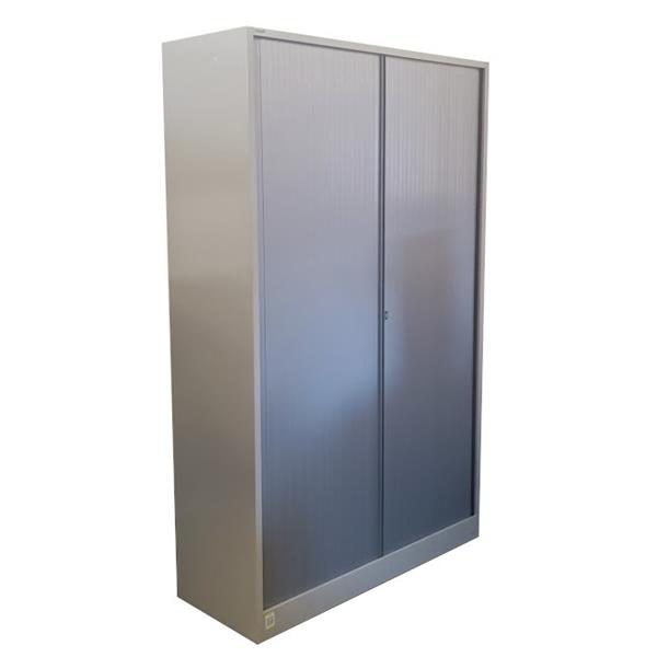 Grote foto roldeurkast lichtgrijs donkergrijs 195 x 120 x 45 huis en inrichting overige
