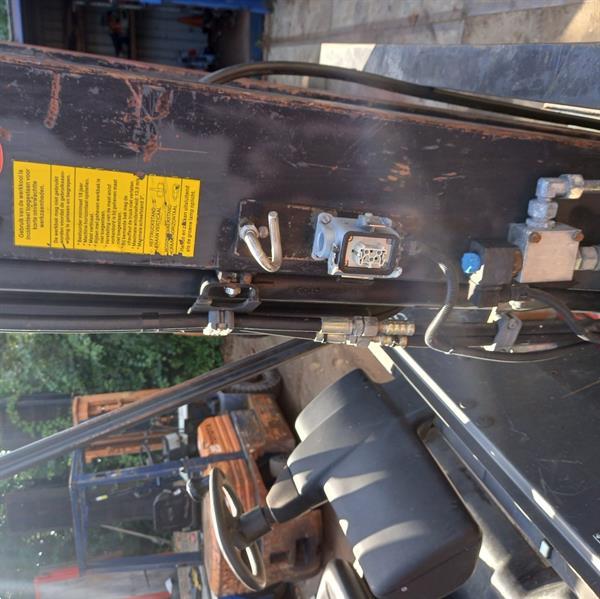 Grote foto linde e25 elektrische heftruck triplo 6 m 2016 accu agrarisch heftrucks