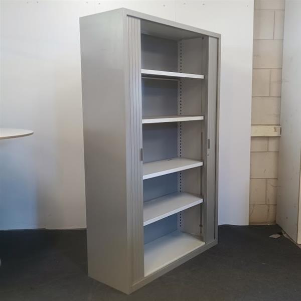 Grote foto roldeurkast donkergrijs 196 x 120 x 45 b keus huis en inrichting overige