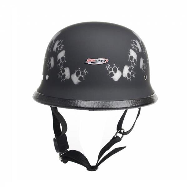 Grote foto redbike rk 305 duitse helm doodskop motoren kleding