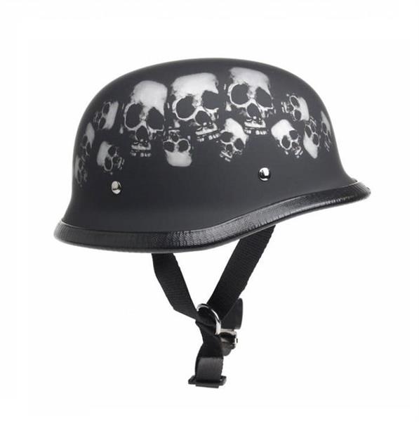 Grote foto redbike rk 305 duitse helm doodskop motoren kleding